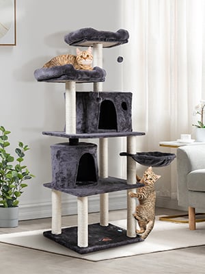 61” Cat Trees and Towers with Scratching Posts Condos Hammock Resting Perch cc120c12 7740 45ae 8ec7 43bac415d209. CR00300400 PT0 SX300 V1 1