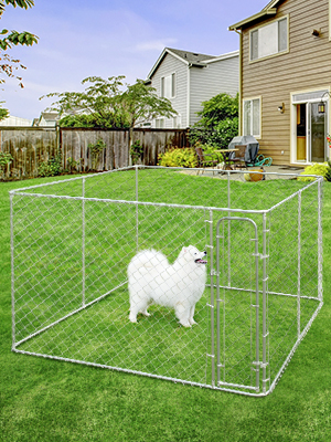 Coziwow 72" H Large Heavy Duty Outdoor Dog Fence, Dog Crates, Chain-link Yard Dog Playpen, Silver 0686f018 2075 41bf b5c6 882d25b35b63. CR00300400 PT0 SX300 V1 1