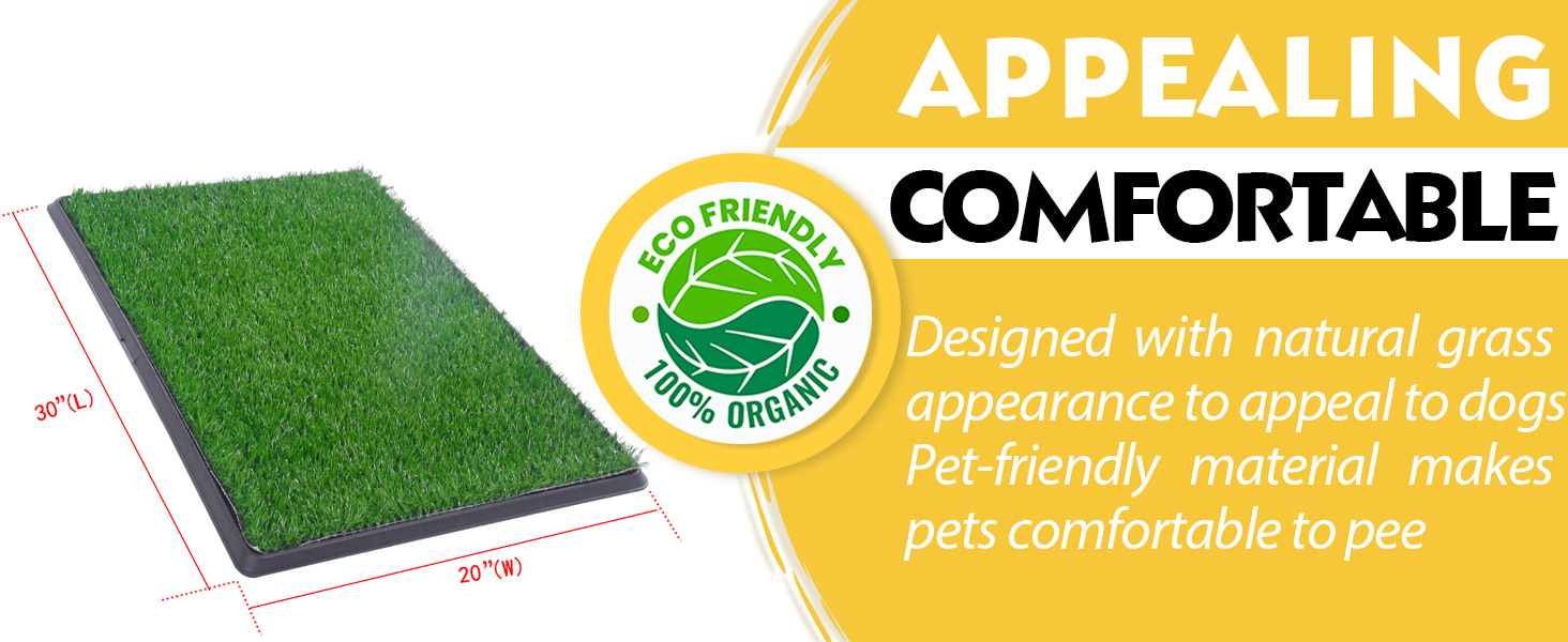30"×20" Artificial Turf Grass Pee Pad for Dogs, Indoor and Outdoor 1 拷贝 5 Dog Training