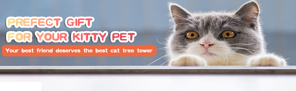Coziwow 60″H Modern Cat Tree With Scratching Posts, Black 17e3bb59 bc96 4daf ae05 288aa8182cc7. CR00970300 PT0 SX970 V1