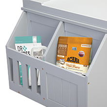 Coziwow Wooden Cat Litter Box Enclosure W/ Removable Partition & Magazine Rack, Gray 1f5609b2 0306 4c31 a51c 630cd259ff26. CR00220220 PT0 SX220 V1