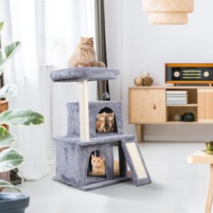 coziwow Cat Tree Scratching Post Pole Tower CW12B0325