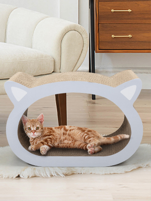 Coziwow Cat Scratcher Cardboard, Scratching Pad Bed with Catnip, Cat-Head Shaped 4171db47 dadc 4e0e 8320 4c0aa5a17cc9. CR00300400 PT0 SX300 V1
