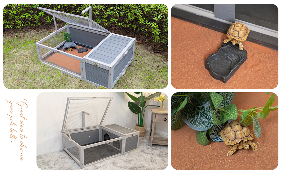 Coziwow Acrylic Indoor Tortoise Habitat Wood Box Turtle Enclosure For Small Animals 66d7d9a7 1060 47a7 b058 8cb6d9cfeb2b. CR00970600 PT0 SX970 V1