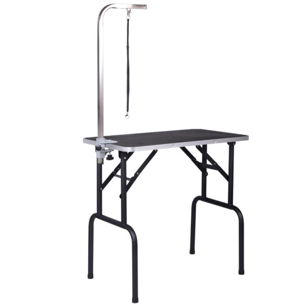Coziwow 32" L Dog Grooming Table, Adjustable Height Arm, Maximum Capacity Up to 220 LBS, Black CW12A0037 1