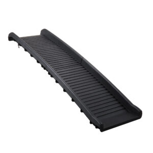 Portable Folding Black Pet Dog Ramp with Nonslip Surface for Car Travel CW12N0315 32