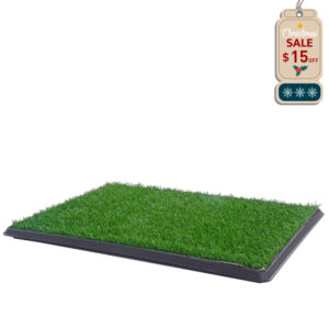 Coziwow 30"×20" Artificial Turf Grass Pee Pad for Dogs, Indoor and Outdoor CW12R0048