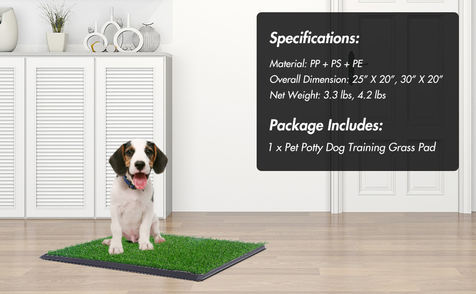Coziwow Artificial Turf Grass Pad, Fake Grass for Dogs, Dog Training Pad Indoor and Outdoor DM 20220527145137 005
