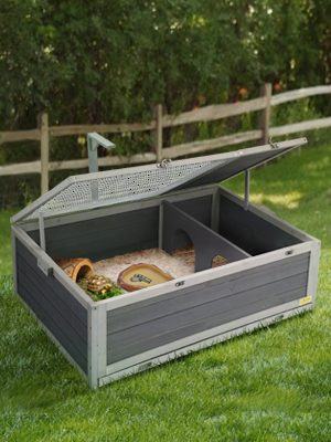 Coziwow Wooden Tortoise Habitats Enclosure Indoor Outdoor Reptile Terrarium Box for Small Animals DM 20220530153212 001