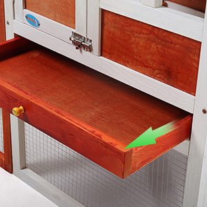 Coziwow Two-Story Wooden Large Rabbit Hutch Chicken Coop Indoor and Outdoor, Red deaaf572 69fc 46e0 ab67 28cbc0d5b00f. CR00300300 PT0 SX300 V1
