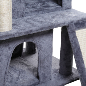 Coziwow 34" Cat Scratching Tree Post Pole Tower Condo Kitty Activity Bed Stand Scratcher, Light Gray 5f78add0 0a4b 49c3 ab24 d4ad30161404. CR00300300 PT0 SX300 V1
