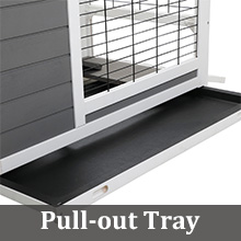 Coziwow 35"L Wooden Indoor Outdoor Bunny Home With Metal Wire, Gray 81444401 1c46 41a5 9480 1f50a234d657. CR00220220 PT0 SX220 V1 1