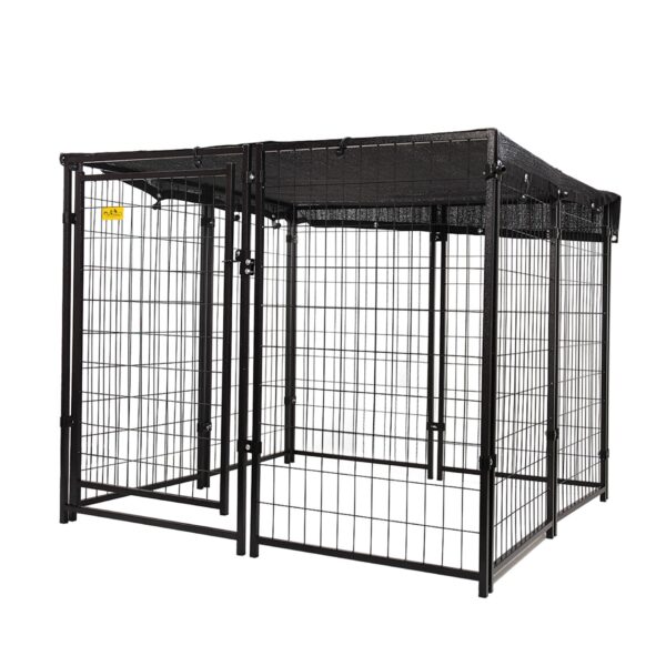 Coziwow 59″L Large Outdoor Foldable Metal Dog Fence, Pet Puppy Playpen, 8 Panels CW12E0344 26