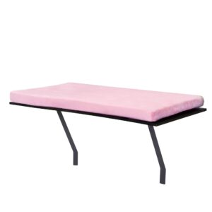 Coziwow Cat Window Perch Mounted Cat Shelf Bed for Large Cats Indoor w/Soft Plush Cover, Pink CW12W0501 6