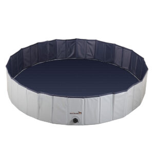 Coziwow Pet Dog Portable Foldable Bathing Tub, Multifunctional Pet Bath Swimming Pool, Large 63 Inches, Grey+Blue, PVC+MDF CW12Y0341 12