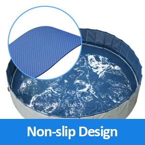 Coziwow Pet Dog Portable Foldable Bathing Tub, Multifunctional Pet Bath Swimming Pool, Indoor and Outdoor, Medium 47 Inches, Grey and Blue, PVC+MDF b9f17fe9 f645 4d44 b931 89437aec6113. CR00300300 PT0 SX300 V1