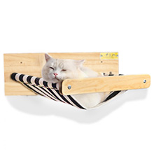 Coziwow Detachable Cat Bed Wall Mounted Sturdy Cat Perch Shelf Hammock, Black & Beige 95c8e565 87f7 4c2e b7e9 85a09604d935. CR00220220 PT0 SX220 V1