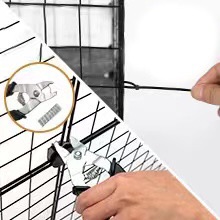 Coziwow Large Outdoor Cat Enclosures Cat Cage Indoor DIY Cat Playpen Iron Mesh Crate with 3 Platforms a8303608 e601 4820 8d7d baf452631e95. CR00220220 PT0 SX220 V1