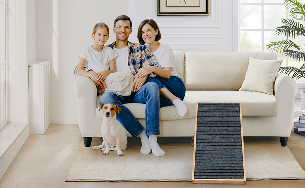 Coziwow Adjustable Wood Dog Ramp Folding Portable Pet Ramp with Removable Non Slip Carpet Surface, Perfect for Couch, Bed and Car cb34d605 0976 45cc 9f64 5fc751e0aa82. CR00970600 PT0 SX970 V1