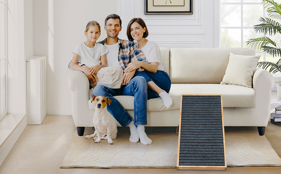 Coziwow 37.5"L Adjustable Wooden Dog Ramp Folding Portable Pet Ramp with Removable Non Slip Carpet Surface, Natural Wood cb34d605 0976 45cc 9f64 5fc751e0aa82. CR00970600 PT0 SX970 V1