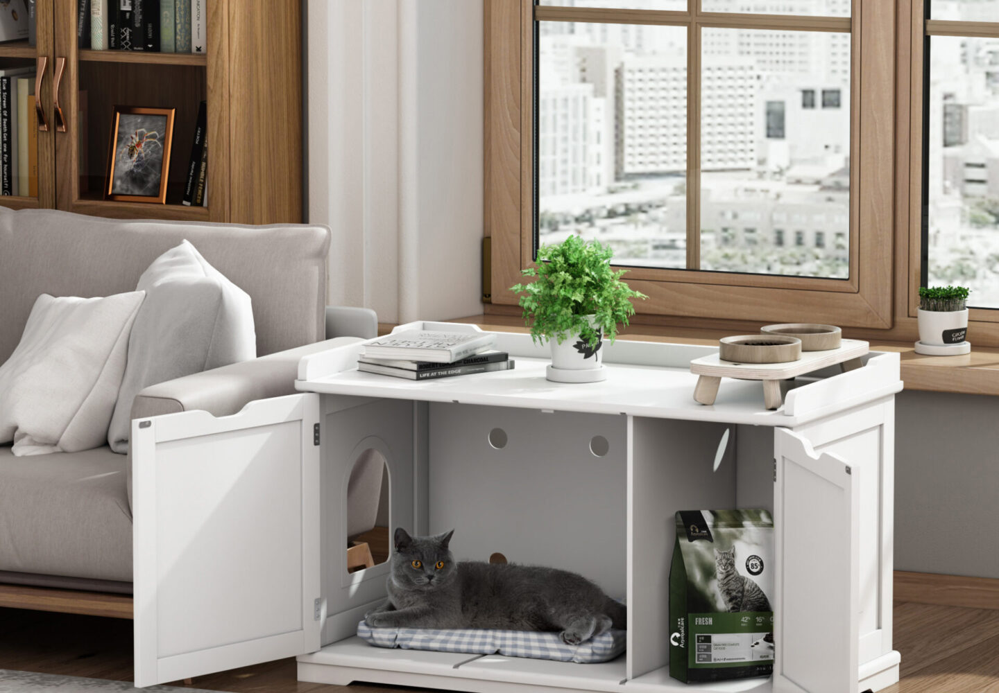 cat litter box