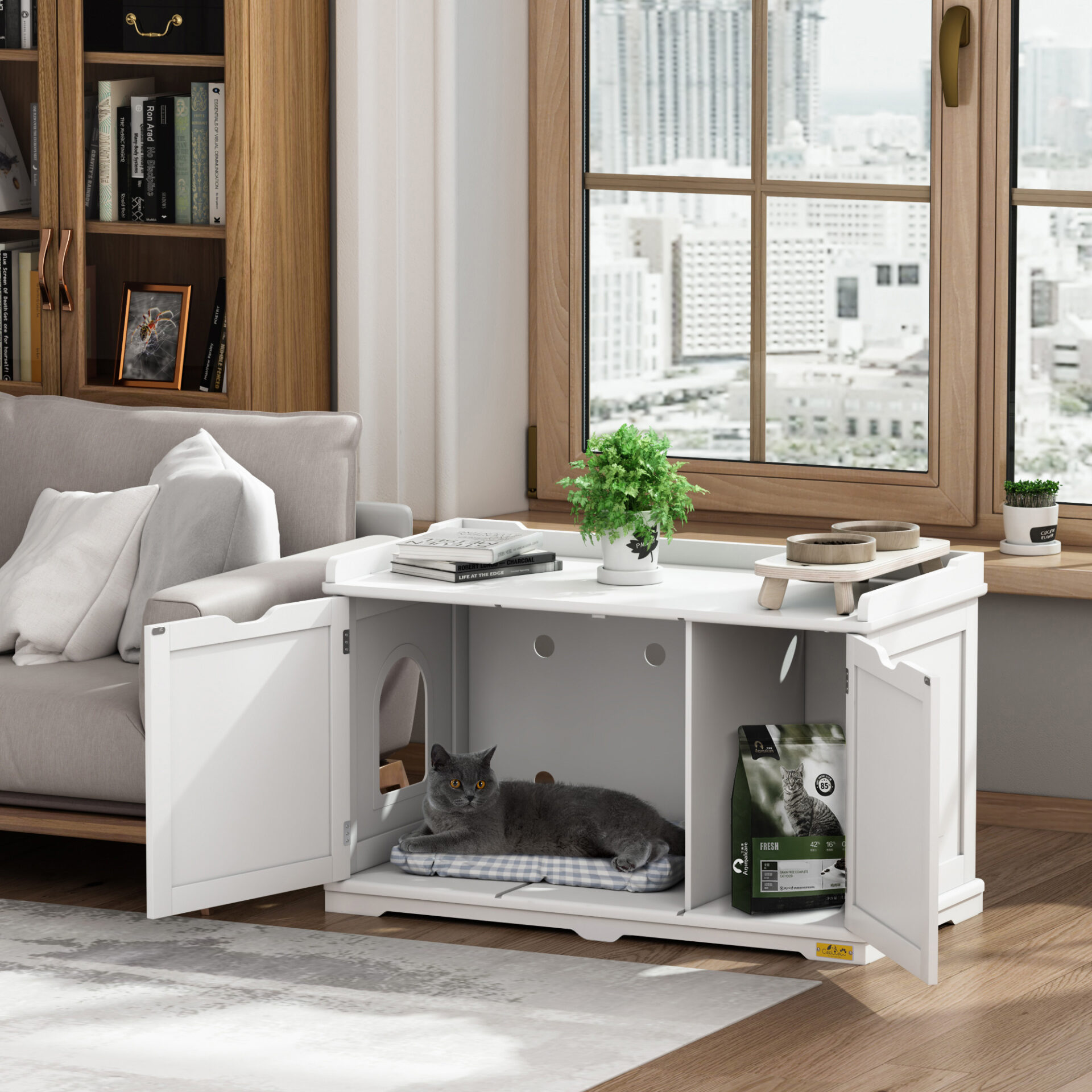 cat litter box