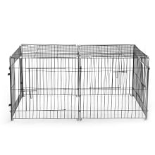 Coziwow 83"L Wooden Chicken Coop, Outdoor Chicken House for 4-6 Chickens with Run, Dark Gray CW12W0537A220X2205