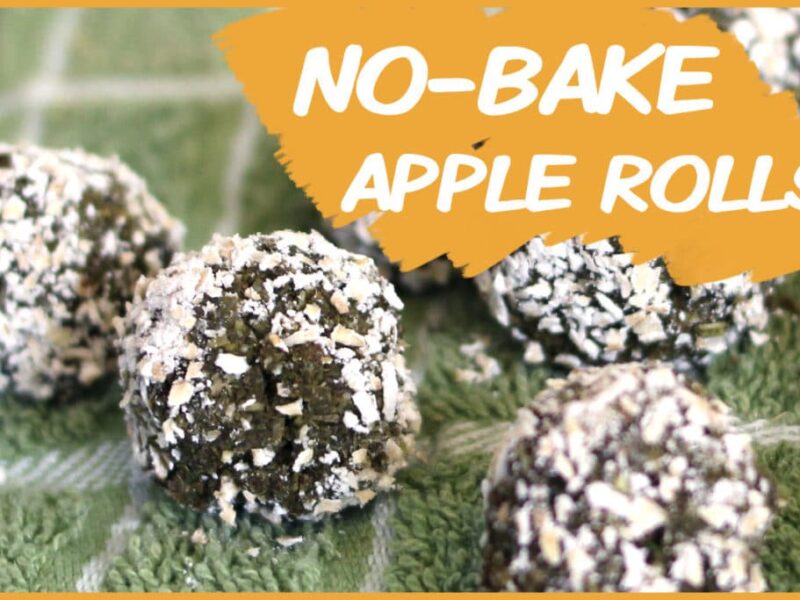 No Bake Apple Balls