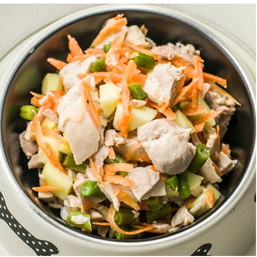 Chicken & Vegetable Salad 33 dog recipe