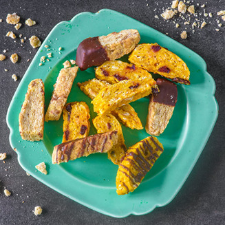 Cranberry & Carob Biscotti Cranberry Carob Biscotti封面
