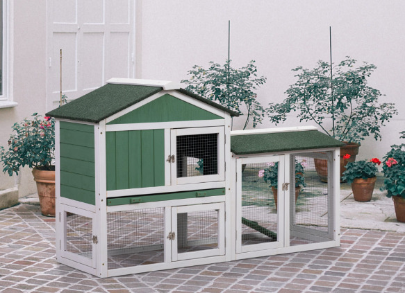 Coziwow rabbit hutch is of high quality.