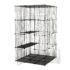 3-tier DIY cat enclosure with easy window access-CW12F0507