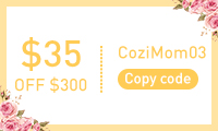 Coziwow Mother's Day Sale - $35 OFF Orders Over $300 with Coupon Code: CoziMom03